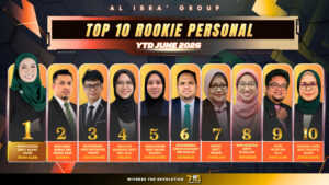 YTD TOP 10 ROOKIE PERSONAL